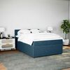 vidaXL &Kappa;&rho;&epsilon;&beta;ά&tau;&iota; Boxspring &mu;&epsilon; &Sigma;&tau;&rho;ώ&mu;&alpha; &Mu;&pi;&lambda;&epsilon; 140x190 &epsilon;&kappa;. &Beta;&epsilon;&lambda;&omicron;ύ&delta;&iota;&nu;&omicron;