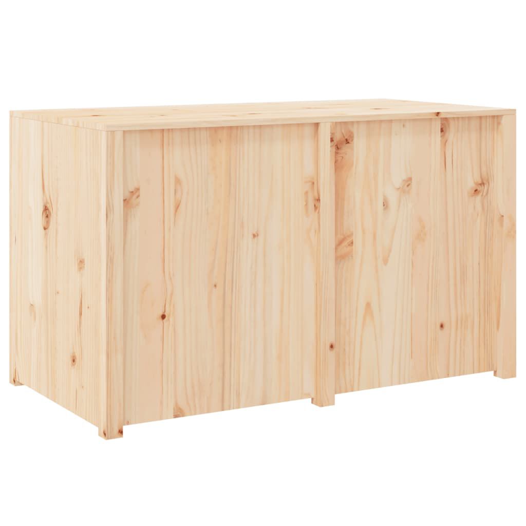 vidaXL Ντουλάπι Κουζίνας Εξ. Χώρου 106x55x64εκ Μασίφ Ξύλο Πεύκου