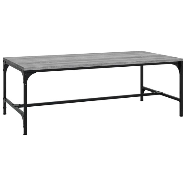 vidaXL Τραπεζάκι Σαλονιού Γκρι Sonoma 80x50x35 εκ.Επεξεργασμένο Ξύλο
