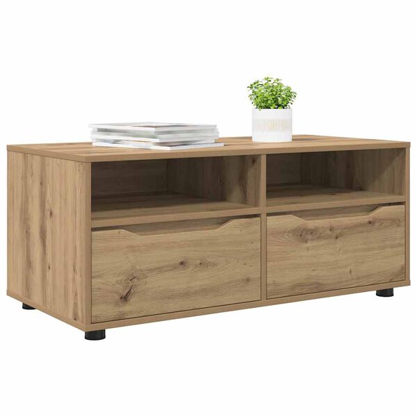 vidaXL &Nu;&tau;&omicron;&upsilon;&lambda;ά&pi;&iota; TV Artisan Oak 100 x 48 x 43 &epsilon;&kappa;. &Epsilon;&pi;&epsilon;&xi;&epsilon;&rho;&gamma;&alpha;&sigma;&mu;έ&nu;&omicron; &xi;ύ&lambda;&omicron;