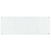 vidaXL Πίσω Πάνελ Κουζίνας Διαφανές 110 x 40 x 0,6 εκ.
