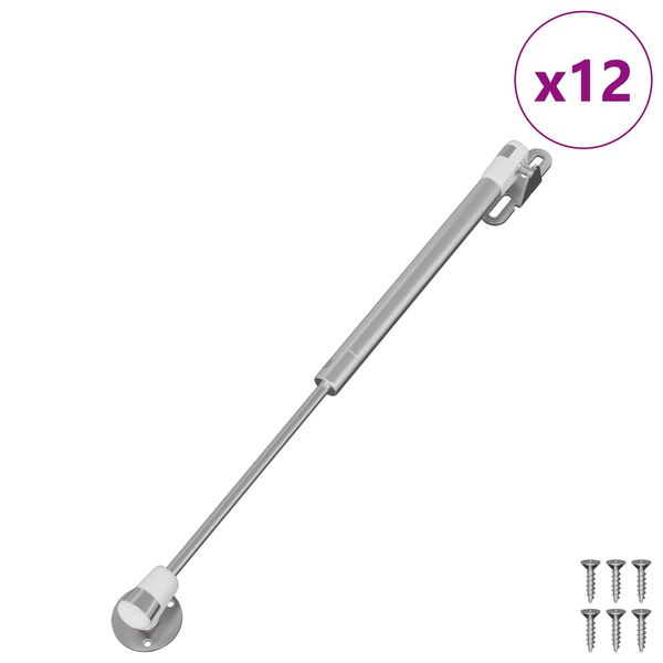 vidaXL &Upsilon;&delta;&rho;&alpha;&upsilon;&lambda;&iota;&kappa;ό &Alpha;&epsilon;&rho;&iota;&omicron;&epsilon;&lambda;&alpha;&tau;ή&rho;&iota;&omicron; 12 pcs &Alpha;&sigma;&eta;&mu;ί 280 x 17 x 16 mm