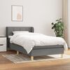 vidaXL &Kappa;&rho;&epsilon;&beta;ά&tau;&iota; Boxspring &mu;&epsilon; &Sigma;&tau;&rho;ώ&mu;&alpha; &Sigma;&kappa;&omicron;ύ&rho;&omicron; &Gamma;&kappa;&rho;&iota; 90x190 &epsilon;&kappa;. &Upsilon;&phi;&alpha;&sigma;&mu;ά&tau;&iota;&nu;&omicron;