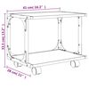 vidaXL Βάση Εκτυπωτή 2 Επιπέδων Sonoma Δρυς 41x28x33,5 εκ Επεξ. Ξύλο