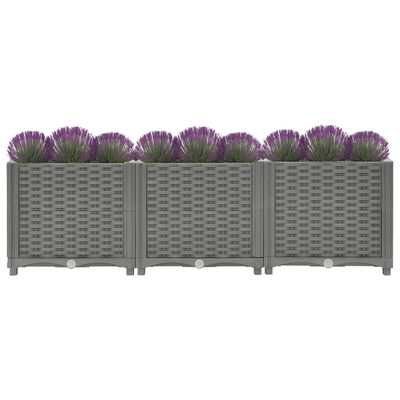 vidaXL Ζαρντινιέρα 120 x 40 x 38 εκ. από Πολυπροπυλένιο