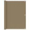 vidaXL &Delta;&iota;&alpha;&chi;&omega;&rho;&iota;&sigma;&tau;&iota;&kappa;ό &Beta;&epsilon;&rho;ά&nu;&tau;&alpha;&sigmaf; Taupe 120 x 600 &epsilon;&kappa;. &alpha;&pi;ό HDPE