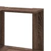 vidaXL Βιβλιοθήκη Γωνιακή 5 Επ. Καφέ Δρυς 50x50x179 εκ Επεξ. Ξύλο