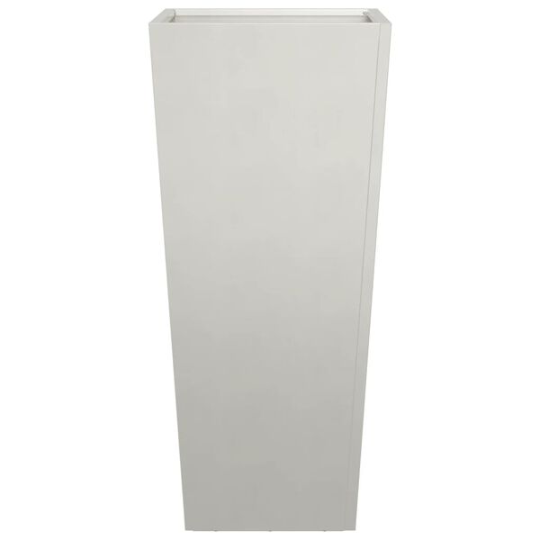 vidaXL Ζαρντινιέρες Κήπου 2 τεμ. 35x35x75 εκ. από Ανοξείδωτο Ατσάλι