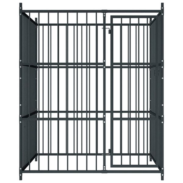 vidaXL Κλουβί Σκύλου Εξωτερικού Χώρου 150 x 150 x 185 εκ.