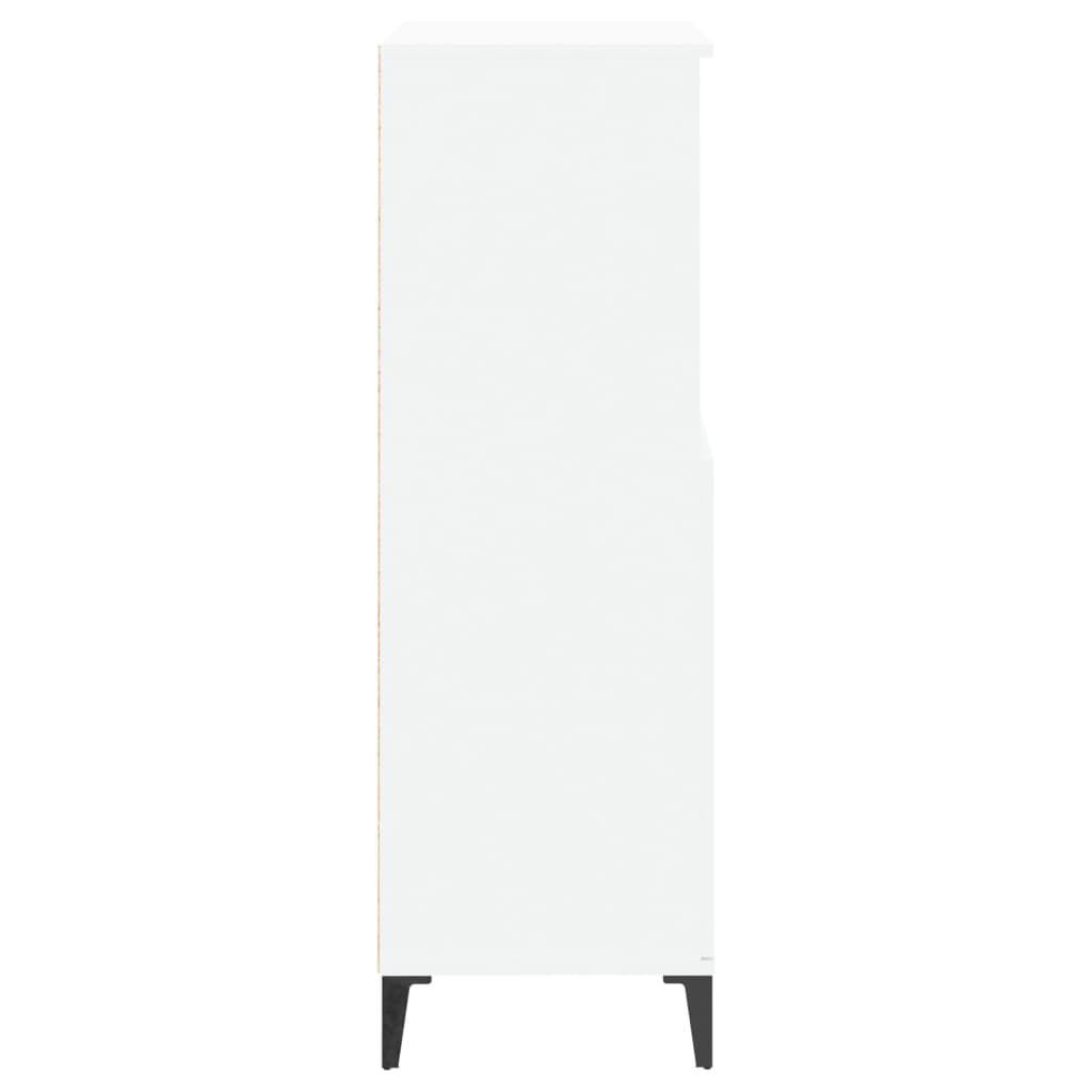 vidaXL Ντουλάπι Λευκό 60 x 36 x 110 εκ. από Επεξεργασμένο Ξύλο