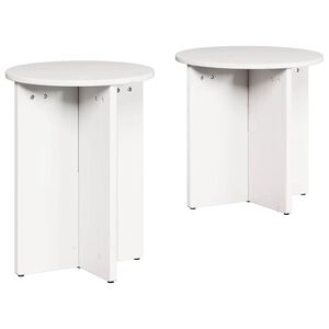 vidaXL &Tau;&rho;&alpha;&pi;&epsilon;&zeta;ά&kappa;&iota; &sigma;&alpha;&lambda;&omicron;&nu;&iota;&omicron;ύ 2 &tau;&mu;&chi;. &Lambda;&epsilon;&upsilon;&kappa;ό 41.5 x 41.5 x 46 &epsilon;&kappa;