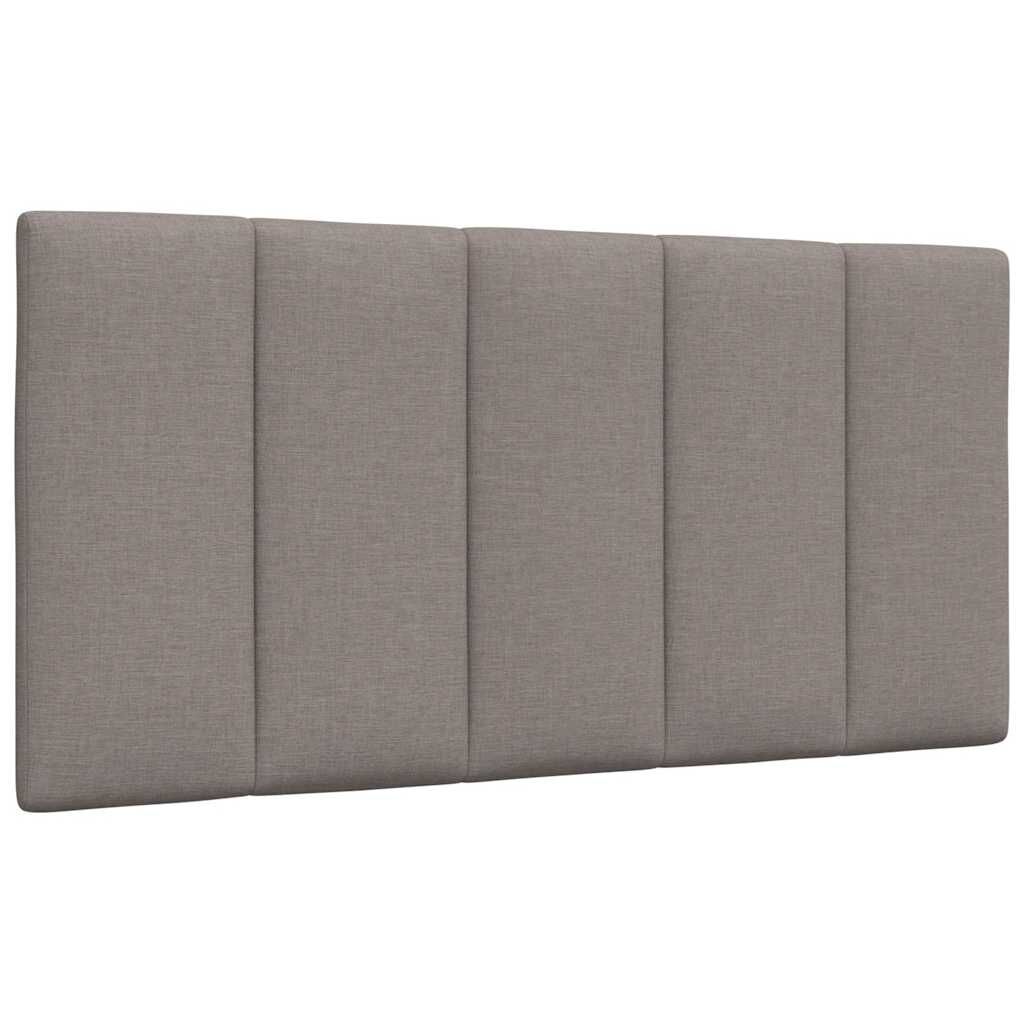 vidaXL Σκελετός Κρεβατιού Χωρίς Στρώμα Taupe 100 x 200 εκ. Υφασμάτινο