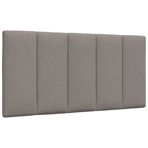 vidaXL Σκελετός Κρεβατιού Χωρίς Στρώμα Taupe 100 x 200 εκ. Υφασμάτινο