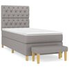 vidaXL &Kappa;&rho;&epsilon;&beta;ά&tau;&iota; Boxspring &mu;&epsilon; &Sigma;&tau;&rho;ώ&mu;&alpha; &Alpha;&nu;&omicron;&iota;&chi;&tau;ό &Gamma;&kappa;&rho;&iota; 80x200 &epsilon;&kappa;. &Upsilon;&phi;&alpha;&sigma;&mu;ά&tau;&iota;&nu;&omicron;