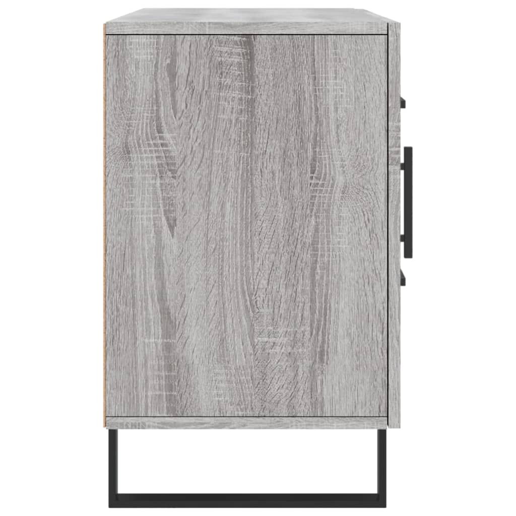vidaXL Μπουφές Γκρι Sonoma 100 x 36 x 60 εκ. από Επεξεργασμένο Ξύλο