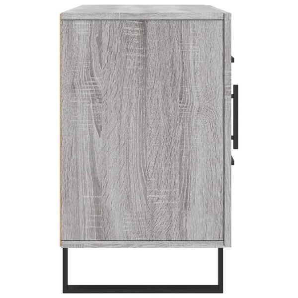 vidaXL Μπουφές Γκρι Sonoma 100 x 36 x 60 εκ. από Επεξεργασμένο Ξύλο