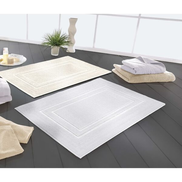 430244 Kleine Wolke Bath Mat "Plaza" 60x80cm Beige