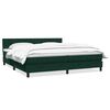 vidaXL &Kappa;&rho;&epsilon;&beta;ά&tau;&iota; Boxspring &mu;&epsilon; &Sigma;&tau;&rho;ώ&mu;&alpha; &Sigma;&kappa;&omicron;ύ&rho;&omicron; &Pi;&rho;ά&sigma;&iota;&nu;&omicron; 180x210&epsilon;&kappa;. &Beta;&epsilon;&lambda;&omicron;ύ&delta;&iota;&nu;&omicron;