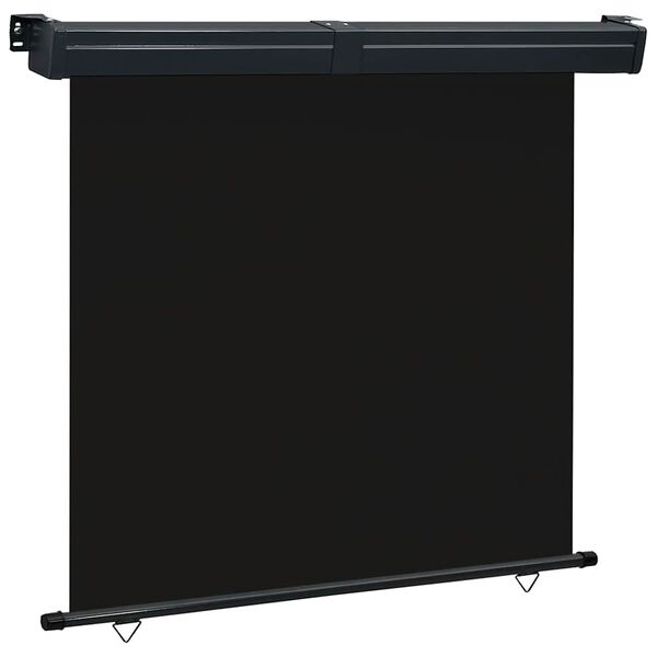 vidaXL Σκίαστρο Βεράντας Πλαϊνό Μαύρο 175 x 250 εκ.