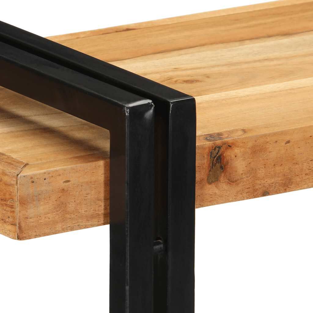 vidaXL Ράφι τοίχου 90x33x45 cm μασίφ ξύλο ακακίας
