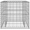 vidaXL Συρματοκιβώτιο Ασημί 70 x 70 x 65 εκ. από Γαλβανισμένο Χάλυβα