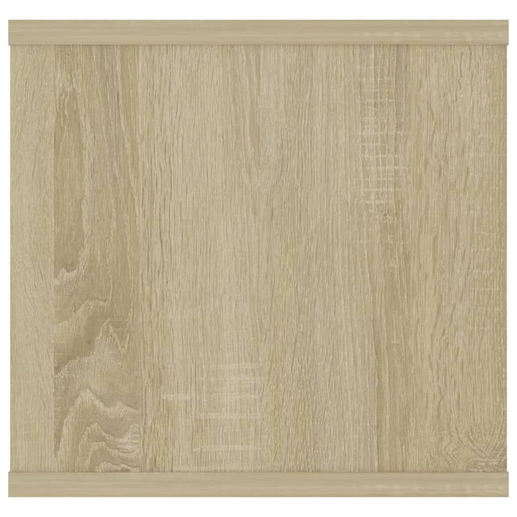 vidaXL Ράφι Τοίχου Sonoma Δρυς 102 x 30 x 29 εκ. Επεξ. Ξύλο