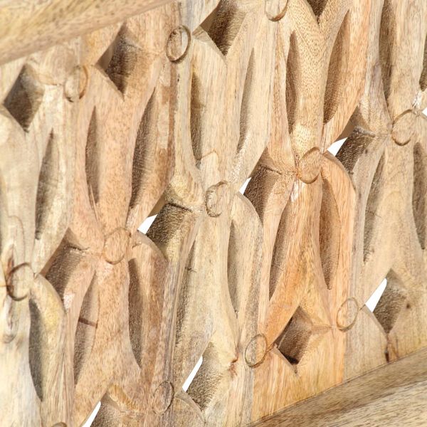 vidaXL Έπιπλο Τηλεόρασης 120 x 30 x 40 εκ. από Μασίφ Ξύλο Μάνγκο