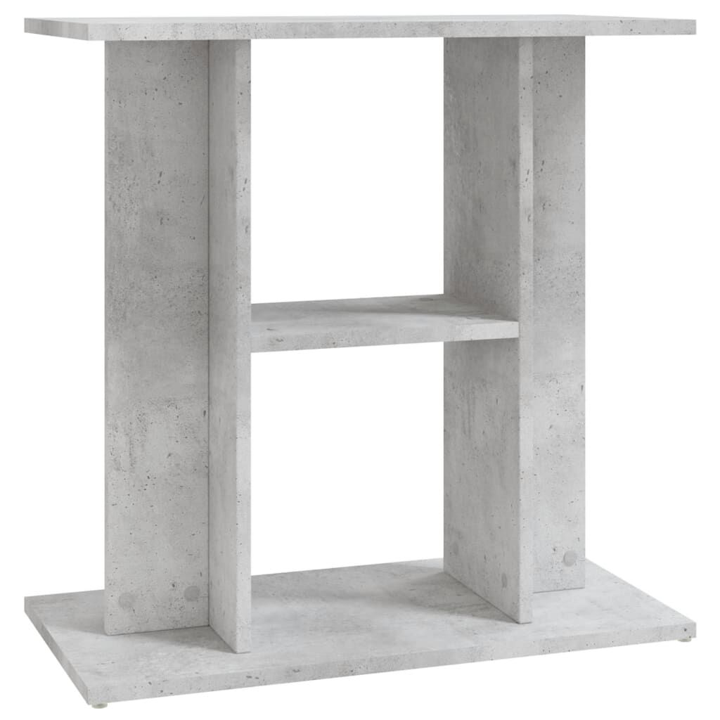 vidaXL Βάση Ενυδρείου Γκρι Σκυροδ. 60x30x60 εκ. από Επεξεργασμένο Ξύλο