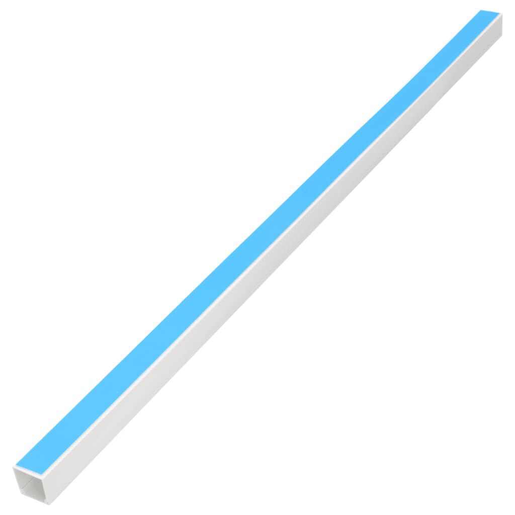 vidaXL Κανάλι Καλωδίων Αυτοκόλλητο 40 x 25 χιλ. 10 μ. από PVC