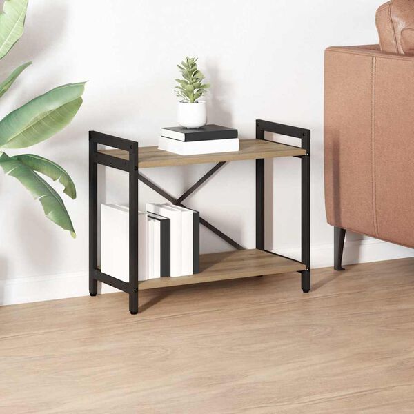 vidaXL &Rho;ά&phi;&iota; &Beta;&iota;&beta;&lambda;ί&omega;&nu; Artisan Oak 60 x 30 x 50 &epsilon;&kappa;. &Epsilon;&pi;&epsilon;&xi;&epsilon;&rho;&gamma;&alpha;&sigma;&mu;έ&nu;&omicron; &xi;ύ&lambda;&omicron;