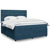 vidaXL &Kappa;&rho;&epsilon;&beta;ά&tau;&iota; Boxspring &mu;&epsilon; &Sigma;&tau;&rho;ώ&mu;&alpha; &Mu;&pi;&lambda;&epsilon; 180x200 &epsilon;&kappa;. &Beta;&epsilon;&lambda;&omicron;ύ&delta;&iota;&nu;&omicron;