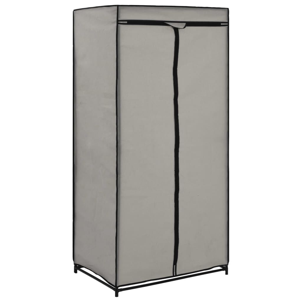 vidaXL Ντουλάπες 2 τεμ. Γκρι 75 x 50 x 160 εκ.