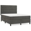 vidaXL &Kappa;&rho;&epsilon;&beta;ά&tau;&iota; Boxspring &mu;&epsilon; &Sigma;&tau;&rho;ώ&mu;&alpha; &Sigma;&kappa;&omicron;ύ&rho;&omicron; &Gamma;&kappa;&rho;&iota; 140x190 &epsilon;&kappa;. &Beta;&epsilon;&lambda;&omicron;ύ&delta;&iota;&nu;&omicron;