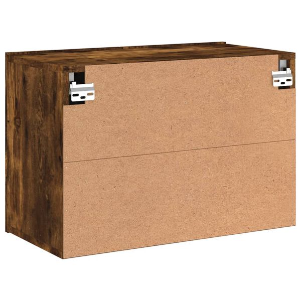 vidaXL Ντουλάπι Τοίχου Τηλεόρασης Καφέ Δρυς 60 x 30 x 41 εκ.