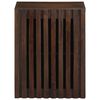 vidaXL Ντουλάπι Μπάνιου Επιτοίχιο Καφέ 38x34x48 εκ. Μασίφ Ξύλο Μάνγκο