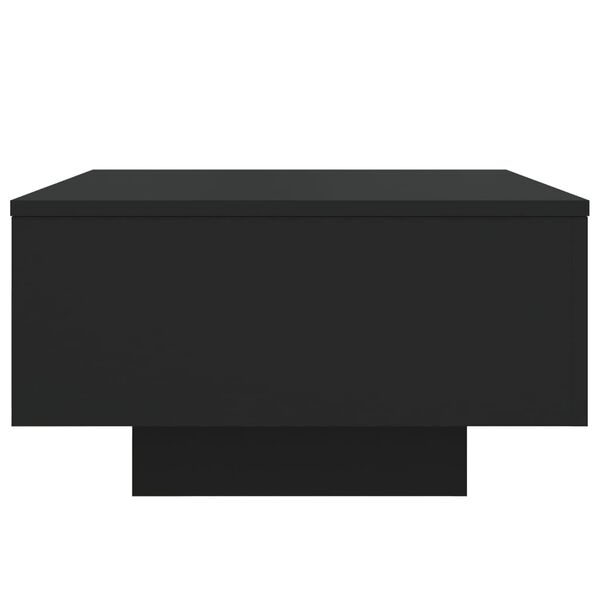 vidaXL Τραπεζάκι Σαλονιού Μαύρο 55x55x31 εκ. από Επεξεργασμένο Ξύλο