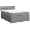 vidaXL &Kappa;&rho;&epsilon;&beta;ά&tau;&iota; Boxspring &mu;&epsilon; &Sigma;&tau;&rho;ώ&mu;&alpha; &Alpha;&nu;&omicron;&iota;&chi;&tau;ό &Gamma;&kappa;&rho;&iota; 140x200 &epsilon;&kappa;. &Upsilon;&phi;&alpha;&sigma;&mu;ά&tau;&iota;&nu;&omicron;