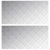 vidaXL &Sigma;&kappa;&alpha;&lambda;&omicron;&pi;ά&tau;&iota; &Omicron;&rho;&theta;&omicron;&gamma;ώ&nu;&iota;&omicron;&sigmaf; 2 pcs &Alpha;&sigma;&eta;&mu;ί 100 x 50 cm &Alpha;&lambda;&omicron;&upsilon;&mu;ί&nu;&iota;&omicron;