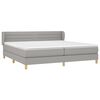 vidaXL &Kappa;&rho;&epsilon;&beta;ά&tau;&iota; Boxspring &mu;&epsilon; &Sigma;&tau;&rho;ώ&mu;&alpha; &Alpha;&nu;&omicron;&iota;&chi;&tau;ό &Gamma;&kappa;&rho;&iota; 200x200 &epsilon;&kappa;. &Upsilon;&phi;&alpha;&sigma;&mu;ά&tau;&iota;&nu;&omicron;