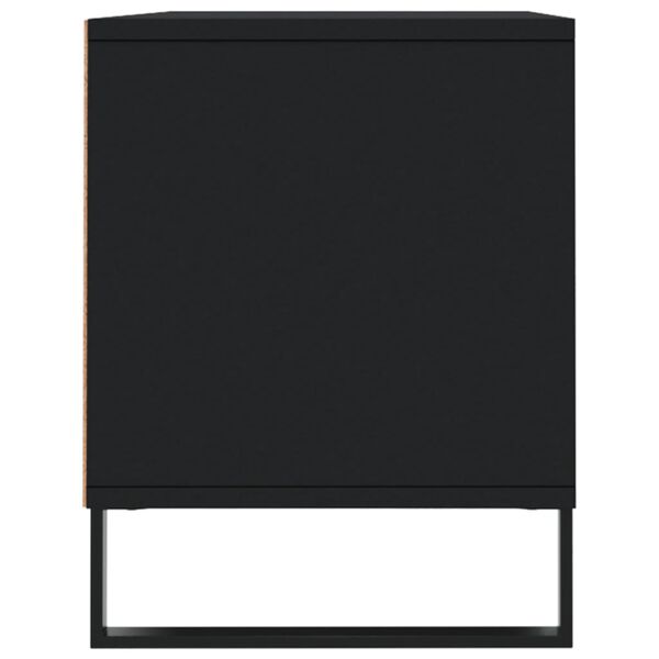 vidaXL Έπιπλο Τηλεόρασης Μαύρο 100x34,5x44,5 εκ. Επεξεργ. Ξύλο