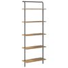 vidaXL Ράφι Βιβλίων artisan δρυς 60 x 24 x 168 εκ. Επεξεργασμένο ξύλο
