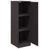 vidaXL Ντουλάπι Μαύρο 34,5x39x107 εκ. από Ατσάλι