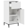 vidaXL Σετ Επίπλων Μπάνιου 2 pcs Γυαλιστερό λευκό 39.5 x 36 x 88 εκ