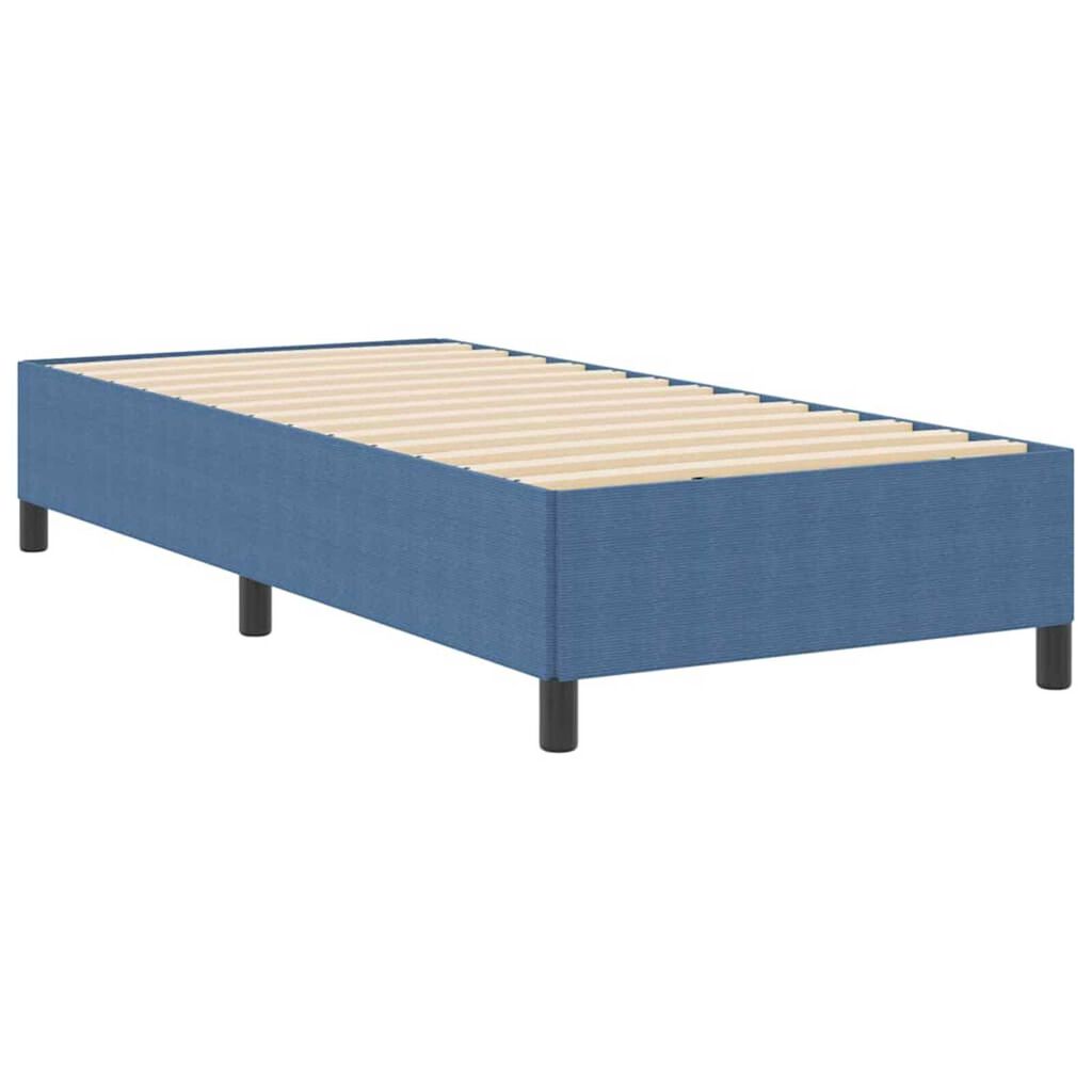 vidaXL Σκελετός Κρεβατιού Μπλε 80 x 200 cm Βελούδο