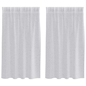 vidaXL &Kappa;&omicron;&upsilon;&rho;&tau;ί&nu;&alpha; &beta;&upsilon;&sigma;&sigma;&iota;&nu;ί 2 &tau;&mu;&chi;. &Alpha;&nu;&omicron;&iota;&chi;&tau;ό &gamma;&kappa;&rho;&iota; 140 x 140 cm &Pi;&omicron;&lambda;&upsilon;&epsilon;&sigma;&tau;έ&rho;&alpha;&sigmaf;