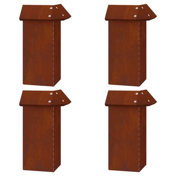 vidaXL &Phi;&rho;ά&chi;&tau;&epsilon;&sigmaf; &mu;&epsilon; &sigma;&alpha;&lambda;&iota;&gamma;&kappa;ά&rho;&iota;&alpha; 8 pcs &Sigma;&kappa; rusty &Alpha;&tau;&sigma;ά&lambda;&iota; &Sigma;&kappa;&lambda;&eta;&rho;&upsilon;&theta;έ&nu; &sigma;&tau;&omicron;&nu; &Alpha;έ&rho;&alpha;