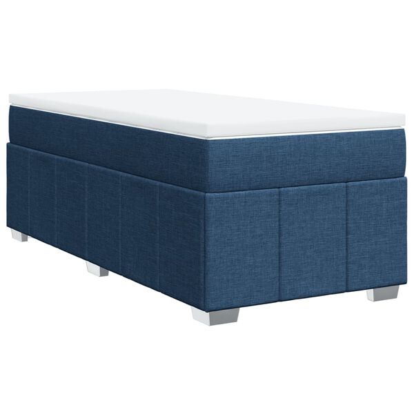 vidaXL &Kappa;&rho;&epsilon;&beta;ά&tau;&iota; Boxspring &mu;&epsilon; &Sigma;&tau;&rho;ώ&mu;&alpha; &Mu;&pi;&lambda;&epsilon; 90x190 &epsilon;&kappa;.&Upsilon;&phi;&alpha;&sigma;&mu;ά&tau;&iota;&nu;&omicron;