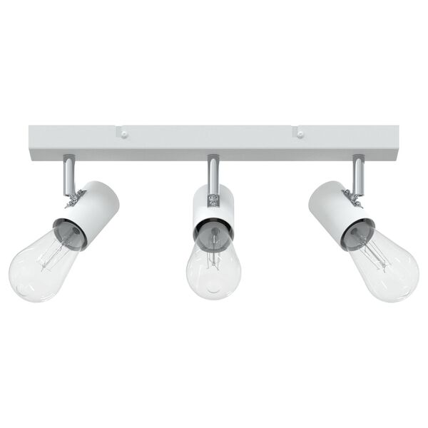 vidaXL Σποτ οροφής Λευκό 38 x 6.5 x 11.5 εκ Ατσάλι
