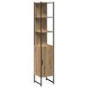 vidaXL Σετ Ντουλαπιών Μπάνιου 4 pcs artisan δρυς 33 x 33 x 185.5 εκ