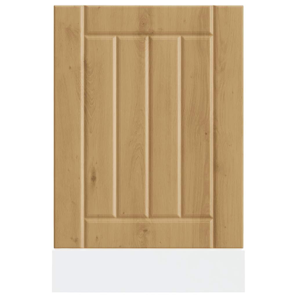 vidaXL Πίνακας πλυντηρίου πιάτων "Lucca" Artisan Oak Engineered Wood